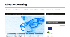 Desktop Screenshot of about-elearning.com